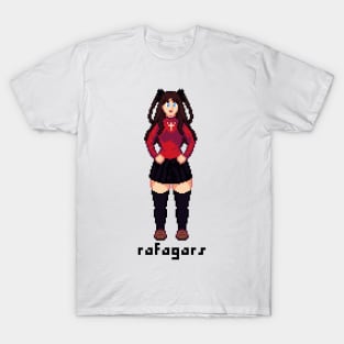 Pixel Tohsaka Rin T-Shirt